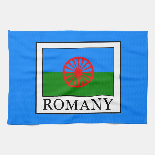 Romany Geschirrtuch (Horizontal)