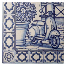 Rome Azulejo-Muralfliese 5 von 6 unten links