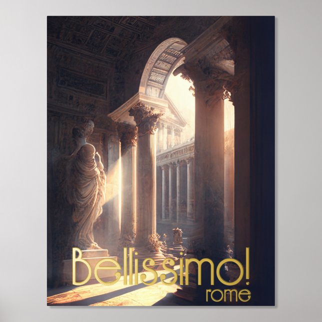 Rome Bellissimo Foil Prints Foliendrucke (Vorderseite)