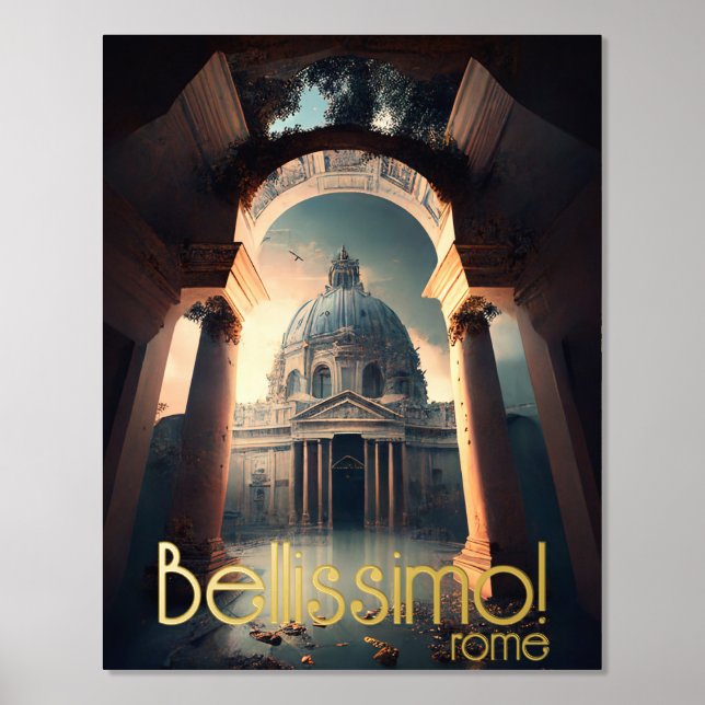 Rome Bellissimo Foil Prints Foliendrucke (Vorderseite)