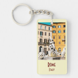 Rome, Italien Vintage-Schlüsselanhänger Schlüsselanhänger
