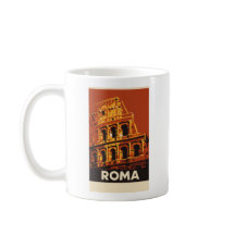 Rome Kolosseum Poster Vintage Reise Italien