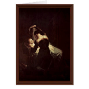 Romeo an Juliet Sterbebett, durch Füssli Johann