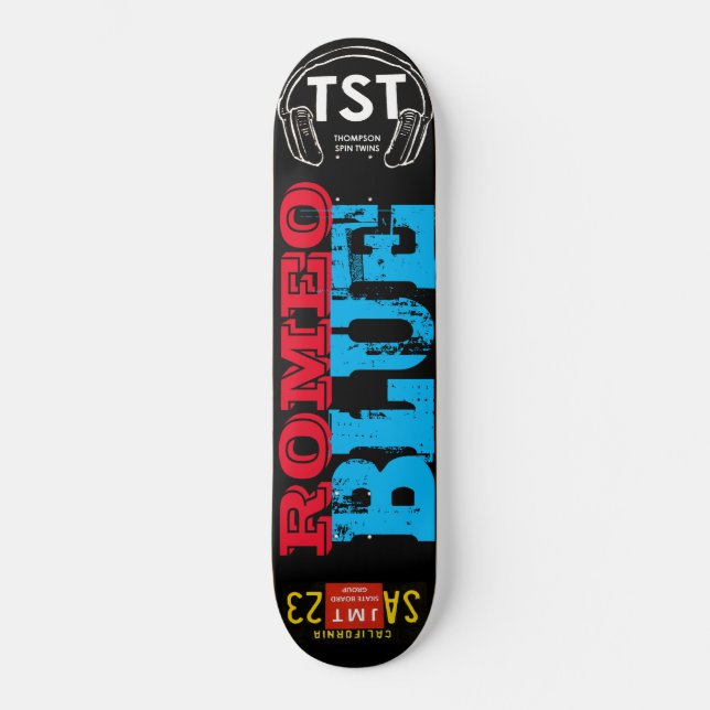 ROMEO BLUE / TST Skateboard (Vorderseite)