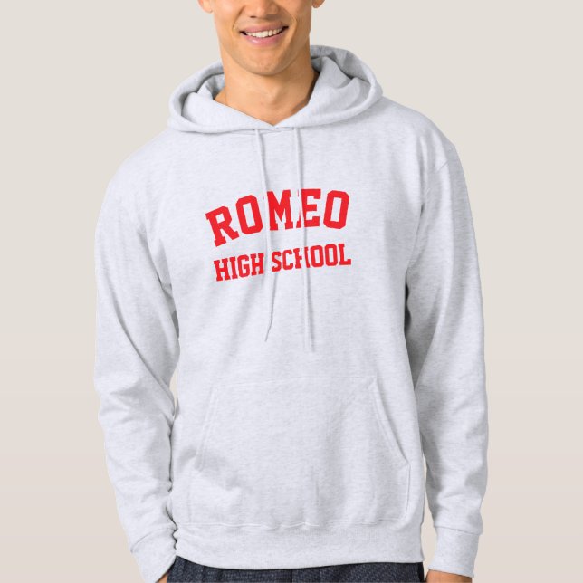 Romeo High School Printed Hoodie (Vorderseite)