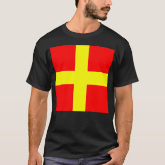 Romeo Internationale maritime Signalflagge T-Shirt
