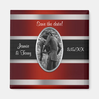 Romeo & Julia, Central Park NYC Save the Date Magnet