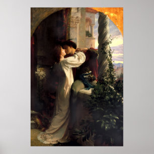 Romeo & Julia von Frank Dicksee Poster