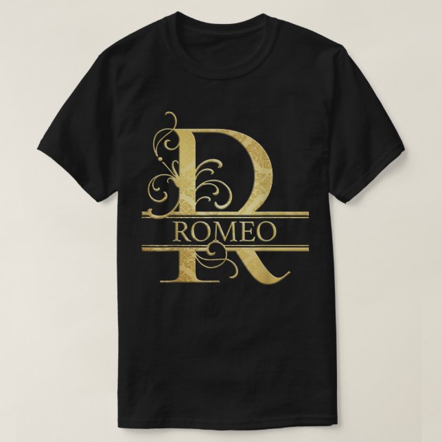 Romeo Name  T-Shirt (Design vorne)