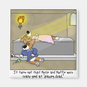 Romeo u. Juliet Corgi-Magnet Magnet