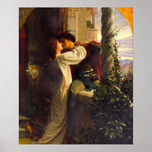 Romeo und Julia c. 1884 von Sir Frank Dicksee Poster