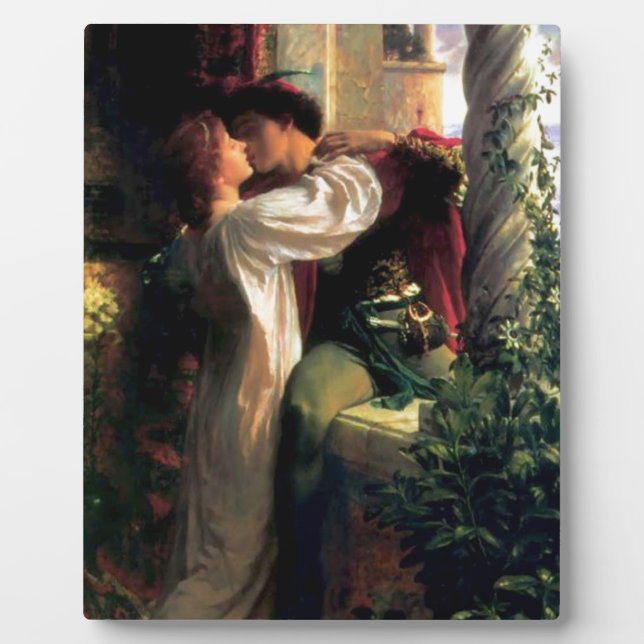 Romeo und Julia Fotoplatte (Vorderseite)