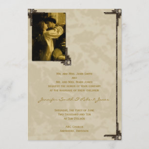 Romeo und Julia Märchenhochzeit Einladung