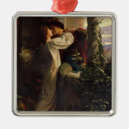Romeo und Julia (von Frank Dicksee) Ornament Aus Metall