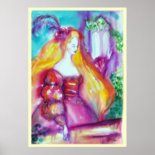 ROMEO UND JULIET BALCONY SCENE POSTER