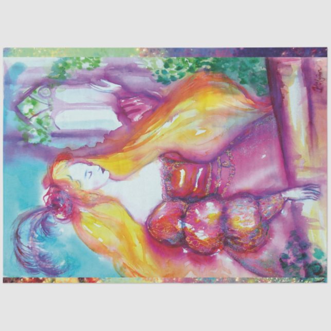 ROMEO UND JULIET BALCONY SCENE POSTER SEIDENPAPIER (Vorderseite)