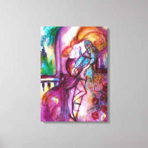 ROMEO UND JULIET Romantischer Valentinstag Leinwanddruck