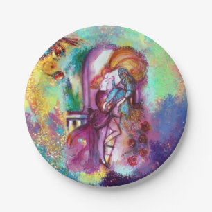 ROMEO UND JULIET Romantischer Valentinstag Pappteller