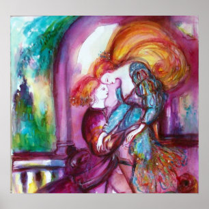 ROMEO UND JULIET Romantischer Valentinstag Poster