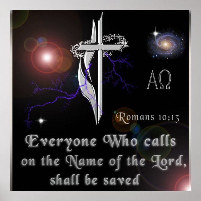Römer 10:13 Poster (Vorne)