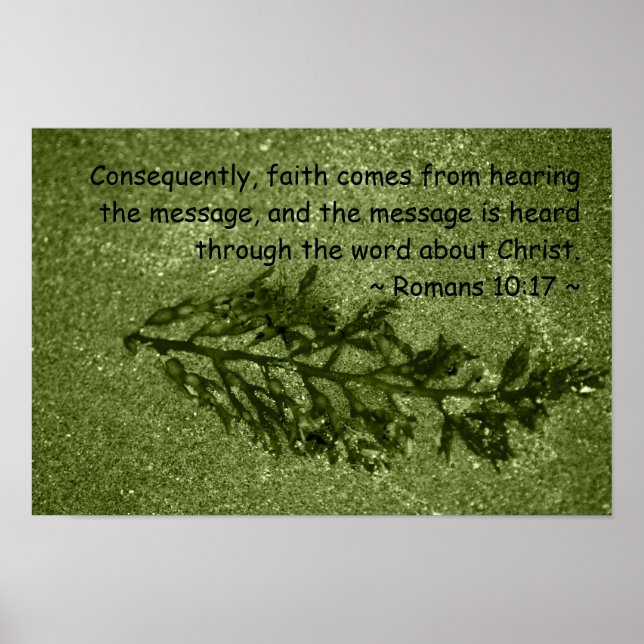 Römer 10:17 poster (Vorne)