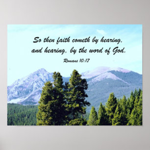 Römer 10:17 poster