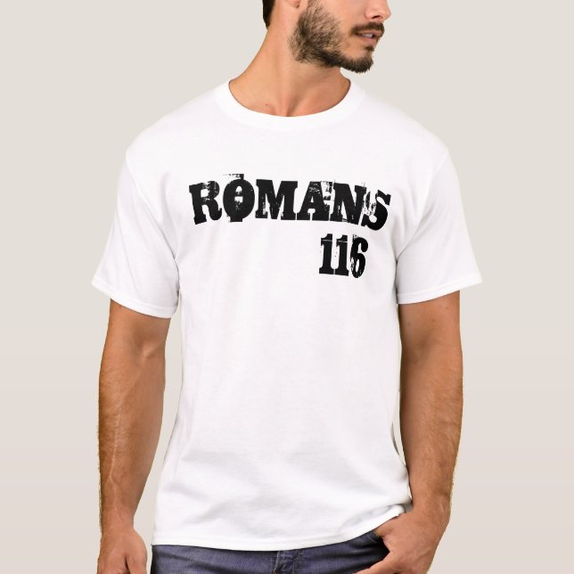 Römer 116 T-Shirt (Vorderseite)