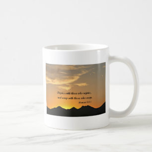 Römer 12:15 kaffeetasse