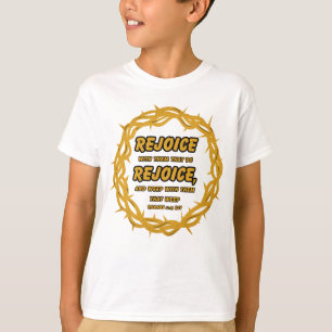 Römer 12:15 KJV Bible Scripture Verse Boy's T-Shirt