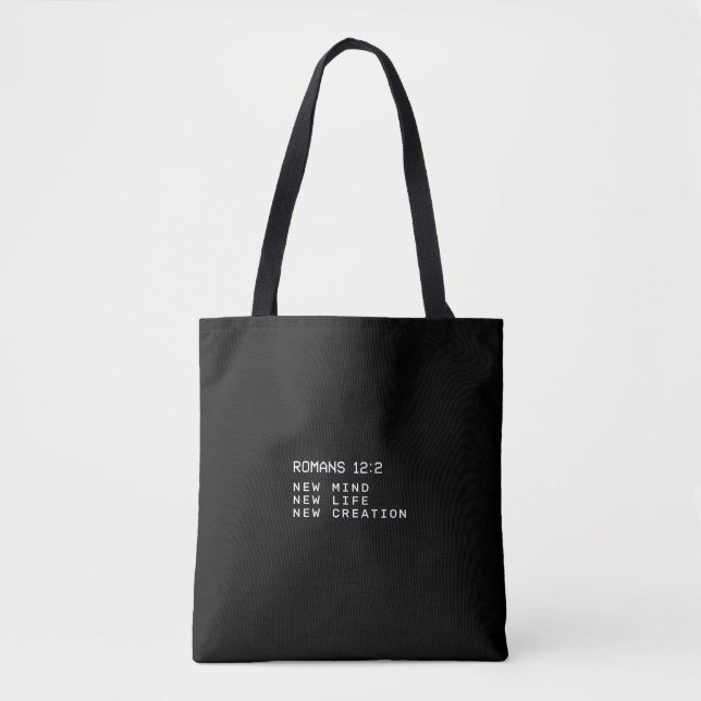 Römer 12:2 Neuer Geist Lebensschöpfung Minimalist (Vorderseite)