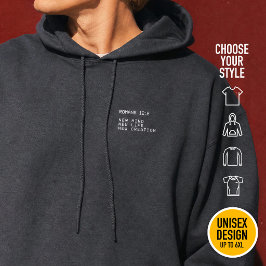Römer 12:2 Neuer Lebensstil Christlicher Minimalis Hoodie