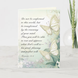 Römer 12:2 Nicht mit dieser Weltbibel übereinstimm Karte