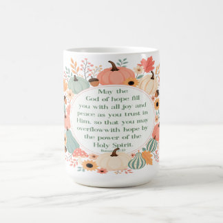 Römer 15:13 Herbst Kaffeetasse