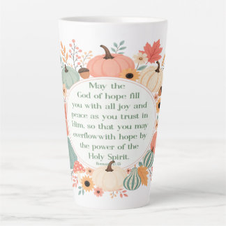 Römer 15:13 Herbst Milchtasse