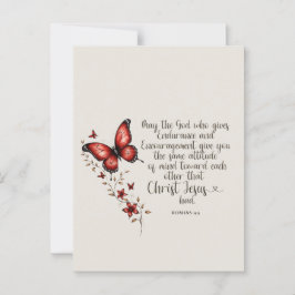 Römer 15:5 Bibelverse Bild Postkarte