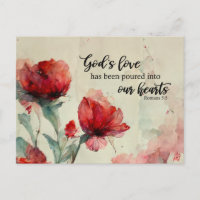 Römer 5:5 Gottes Liebe Bibel Verse Rosa Blume