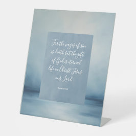 Römer 6:23 Bibelverse Sockelschild