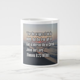 Römer 6:23 WEBU Becher Jumbo-Tasse