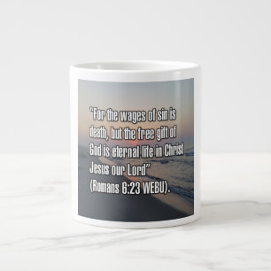 Römer 6:23 WEBU Becher Jumbo-Tasse