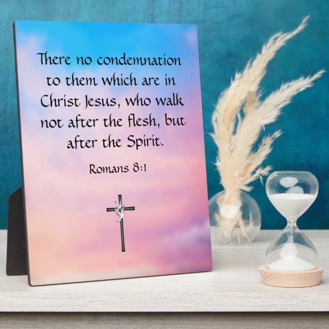 Römer 8:1 fotoplatte (Seite)