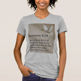 Römer 8:28 Bibelvers Damen T-Shirt