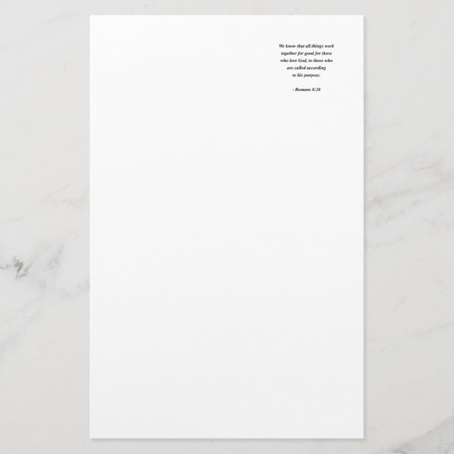 RÖMER-8:28 BRIEFPAPIER