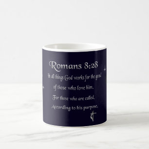 Römer 8,28 christlicher Bibelvers Kaffeetasse