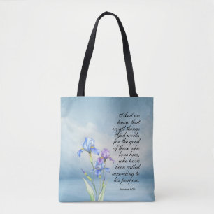 Römer 8:28 Iris-Aquarell 
