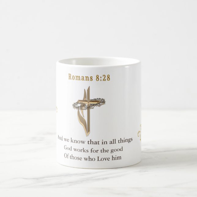 Römer 8:28 kaffeetasse (Mittel)