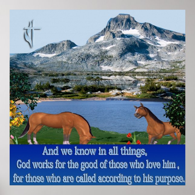 Römer 8:28 Poster (Vorne)