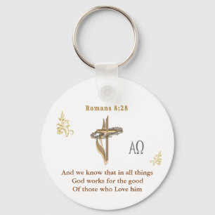 Römer 8:28 schlüsselanhänger