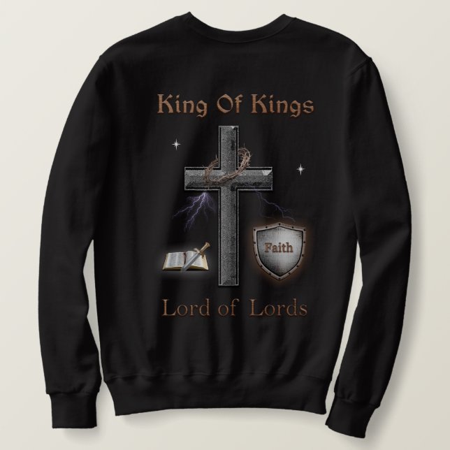 Römer 8:28 sweatshirt (Design Rückseite)