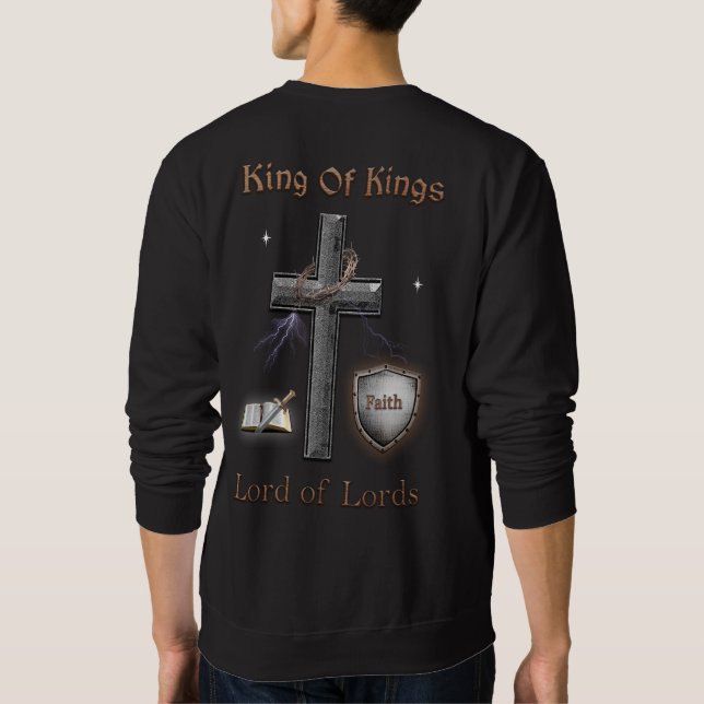 Römer 8:28 sweatshirt (Rückseite)