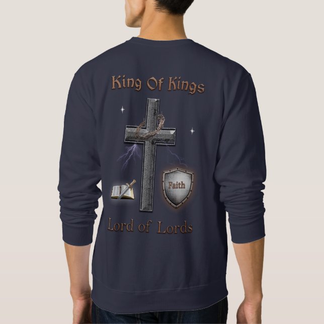 Römer 8:28 sweatshirt (Rückseite)